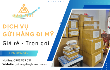 Đừng bỏ lỡ những lợi ích vượt trội từ dịch vụ gửi hàng đi Mỹ giá rẻ Sao Mai Express