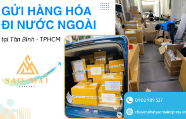 Sao Mai Express - Công ty gửi hàng hóa đi nước ngoài uy tín tại Tân Bình TPHCM
