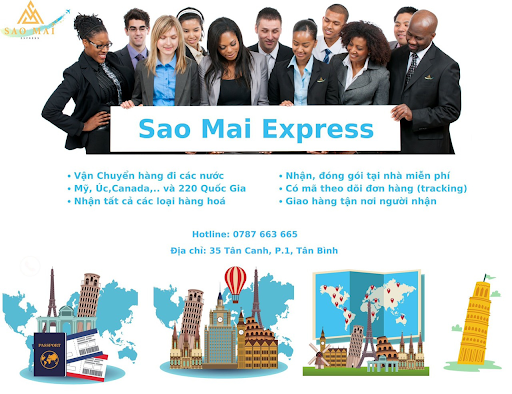 Cách gửi bưu phẩm đi nước ngoài tại sao mai