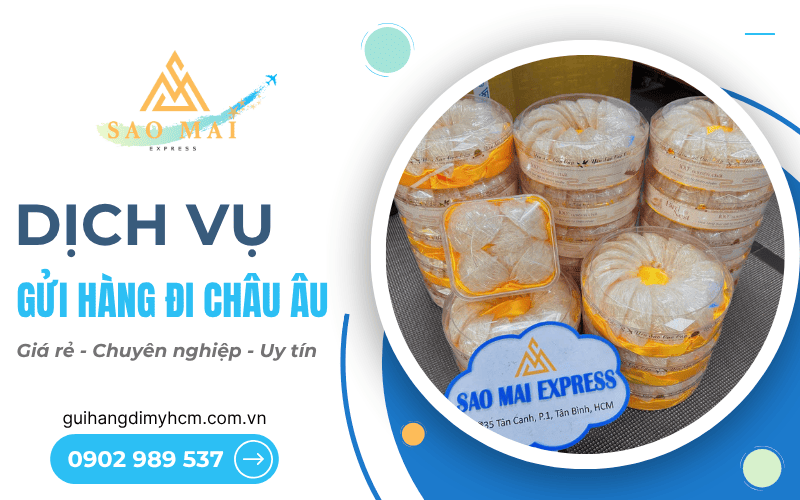 gửi hàng đi châu Âu