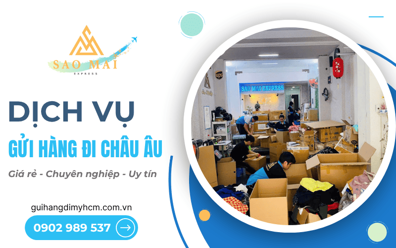 gửi hàng đi châu Âu