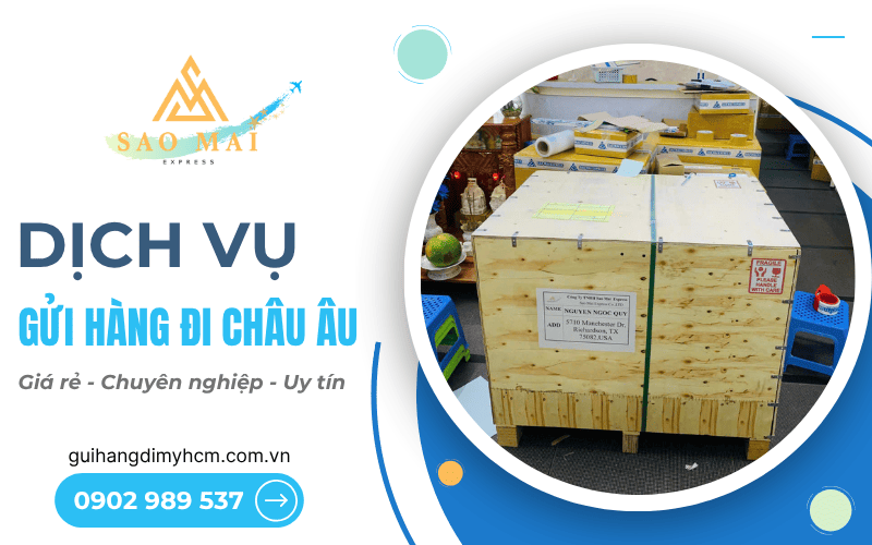 gửi hàng đi châu Âu