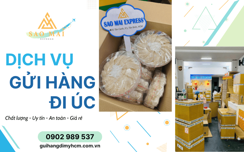 dịch vụ gửi hàng đi Úc giá rẻ