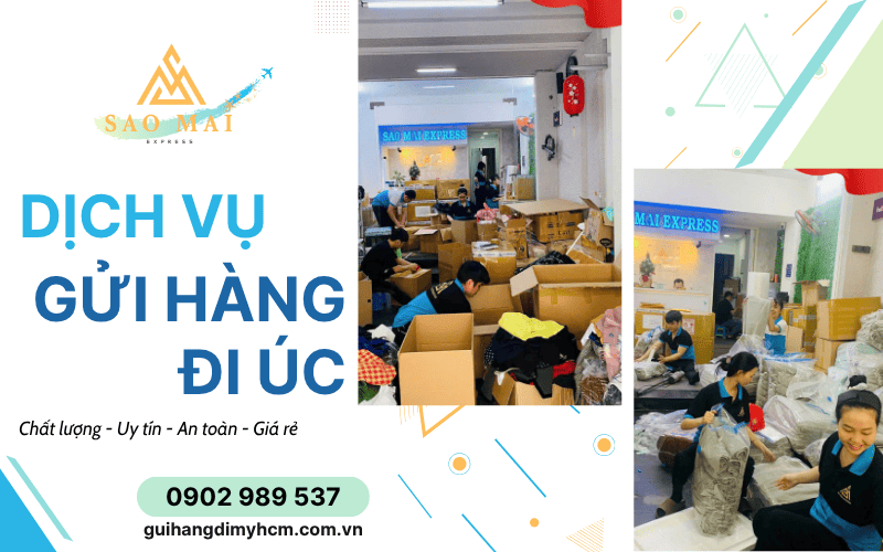 dịch vụ gửi hàng đi Úc giá rẻ