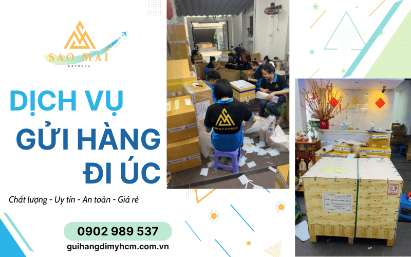 dịch vụ gửi hàng đi Úc giá rẻ