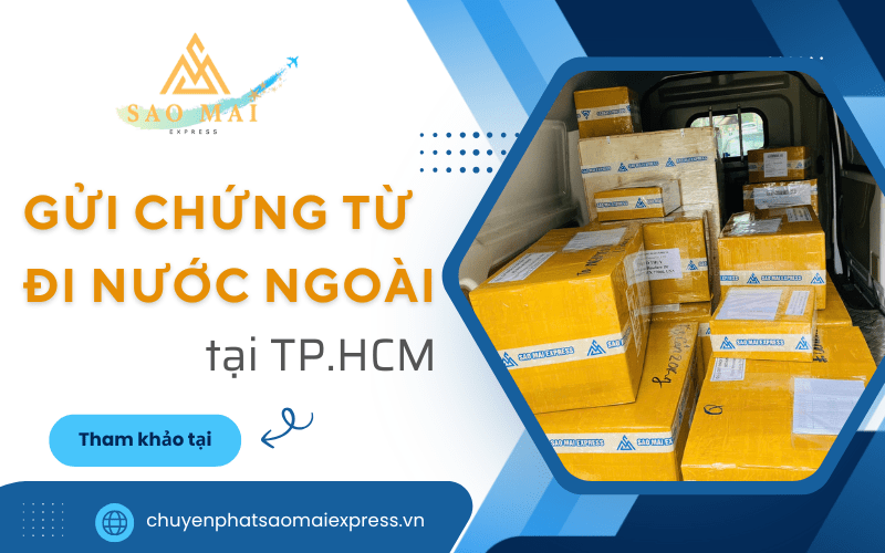 gửi chứng từ đi nước ngoài