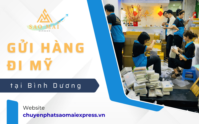 gửi hàng đi Mỹ tại Bình Dương