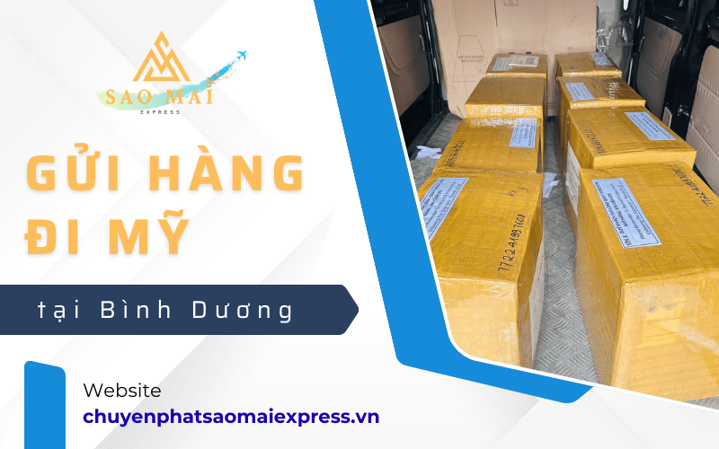 gửi hàng đi Mỹ tại Bình Dương
