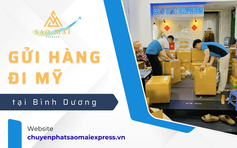 gửi hàng đi Mỹ tại Bình Dương