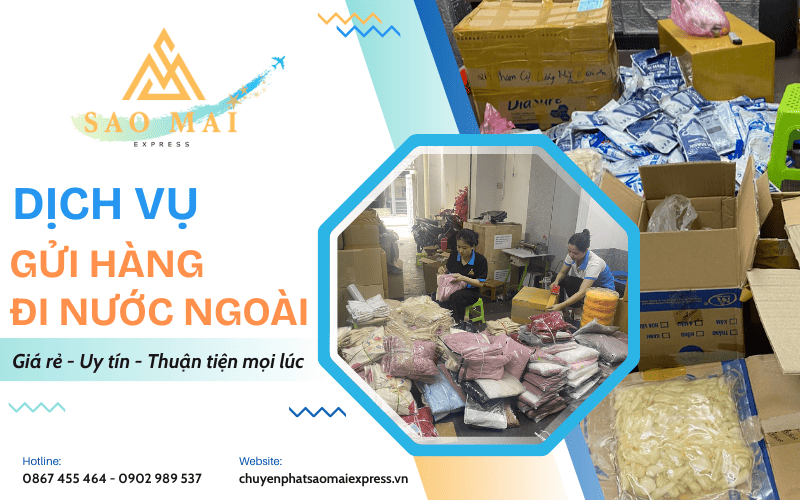 gửi hàng đi nước ngoài giá rẻ