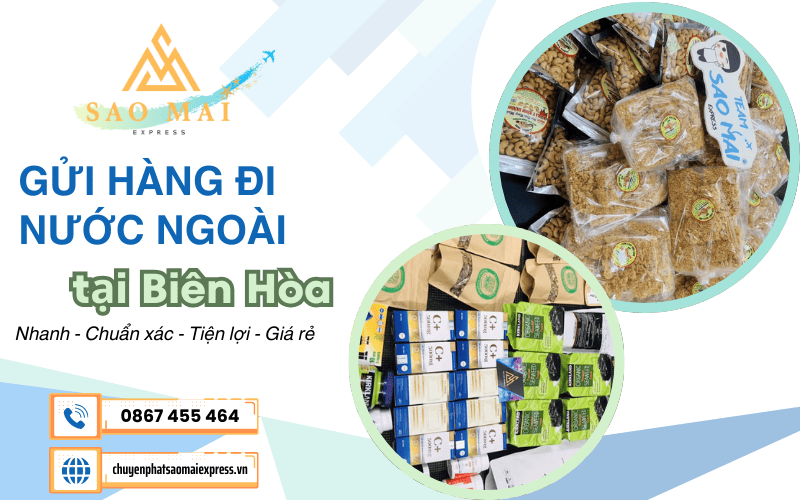 gửi hàng đi nước ngoài tại Biên Hòa