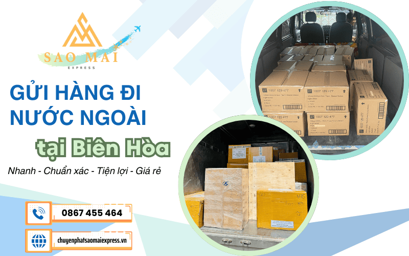 gửi hàng đi nước ngoài tại Biên Hòa