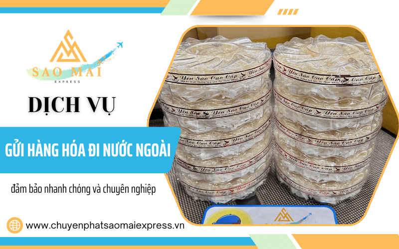 Gửi hàng hoá đi nước ngoài đảm bảo