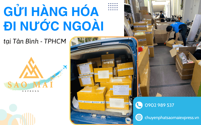 gửi hàng hóa đi nước ngoài