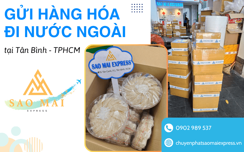 gửi hàng hóa đi nước ngoài