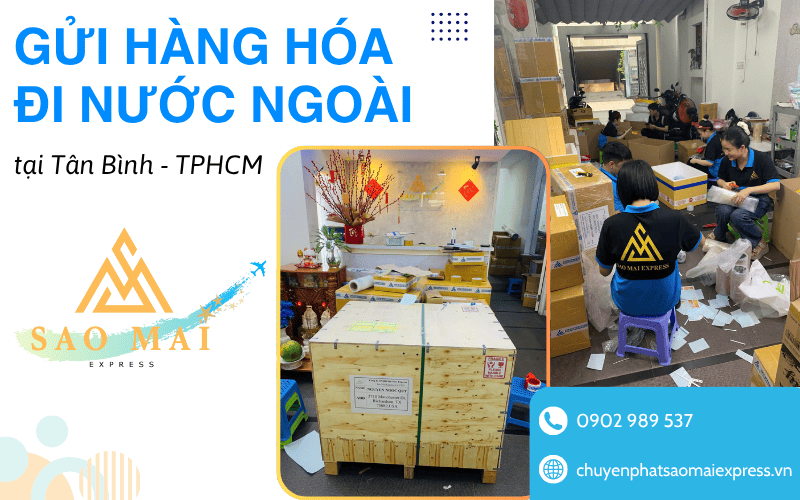 gửi hàng hóa đi nước ngoài